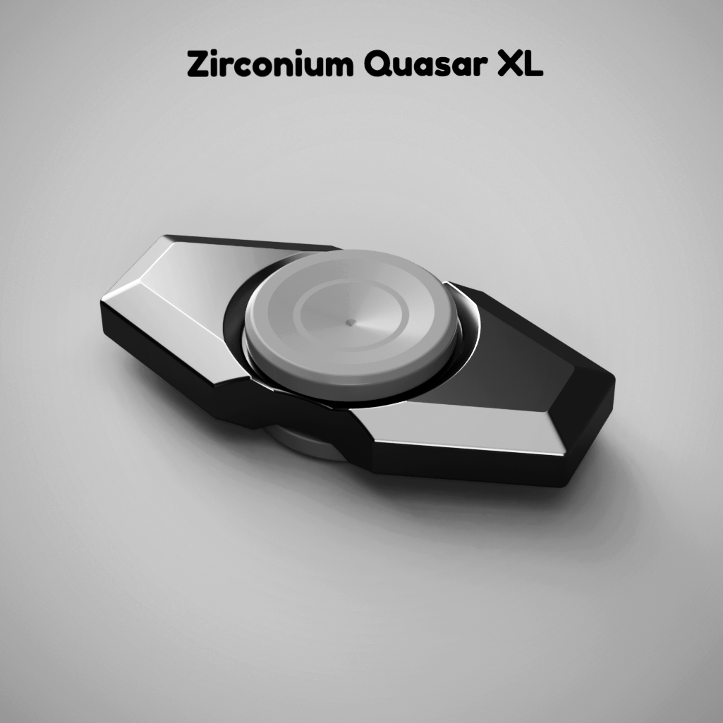 Zirconium Quasar XL Fidget Spinner (ships in ~4-5 weeks)