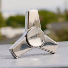 Metal Fidget Spinner, Tri with R188 Removable Bearing for Reddit